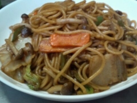 パスタde焼きそば♪